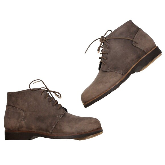 NISOLO MEN\'S DAYTRIPPER‎ CHUKKA LEATHER BOOTS GRAY SZ 8 NIB main image 6